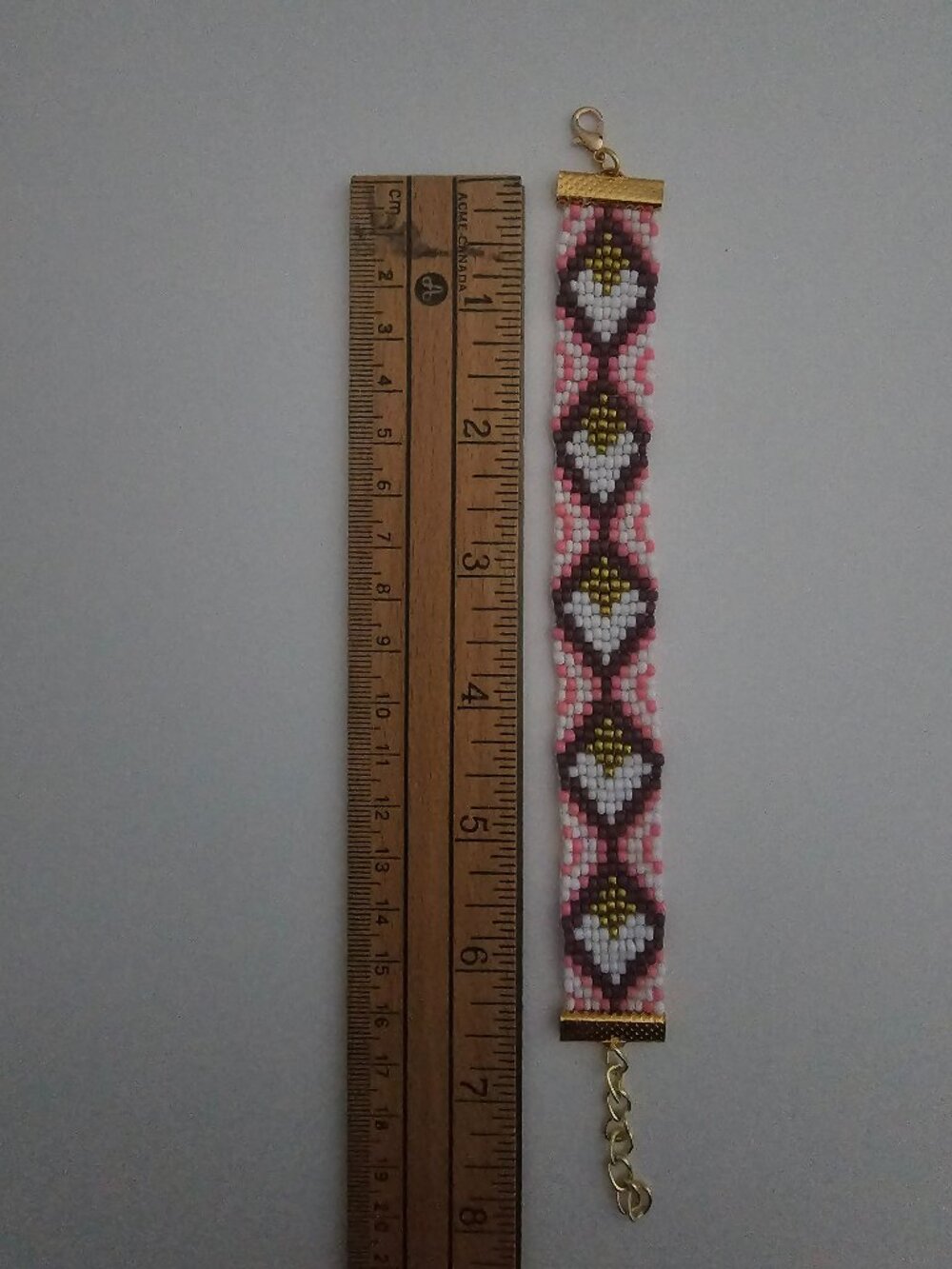 Glass Beads Weaved Handmade Bracelet - Picture 4 of 4